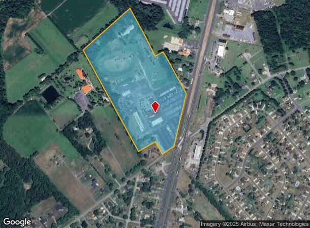 10182 S Dupont Hwy, Felton, DE Parcel Map