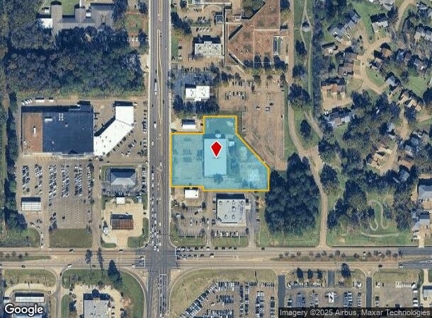 336 Crossgates Blvd, Brandon, MS Parcel Map
