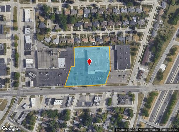 18859 E 9 Mile Rd, Eastpointe, MI Parcel Map
