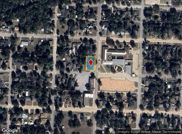  1201 W Nelson St, Denison, TX Parcel Map