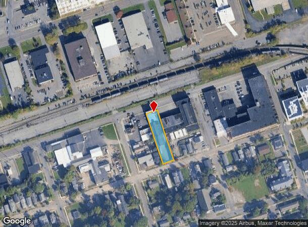  619 W Fayette St, Syracuse, NY Parcel Map