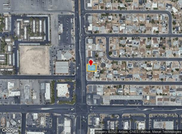  935 S Decatur Blvd, Las Vegas, NV Parcel Map