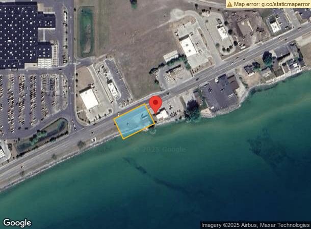  821 W Bay St, East Tawas, MI Parcel Map