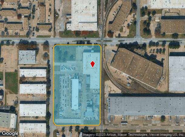 801 Carrier Pkwy, Grand Prairie, TX Parcel Map