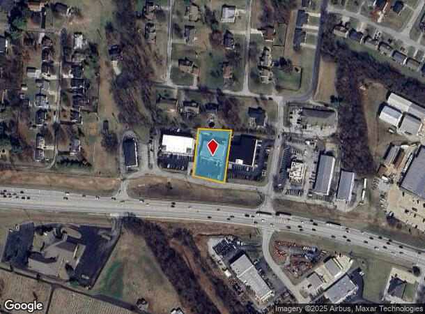 800 E John Rowan Blvd, Bardstown, KY Parcel Map