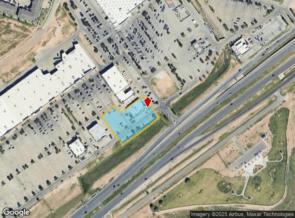  6026 Marsha Sharp Fwy, Lubbock, TX Parcel Map