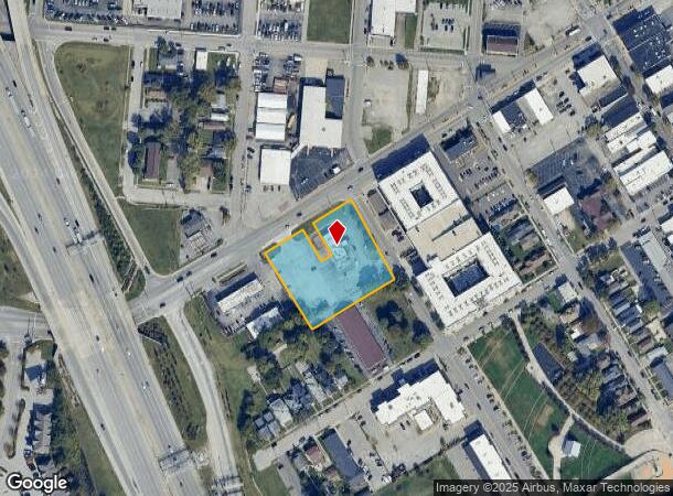  301 W Court Ave, Jeffersonville, IN Parcel Map