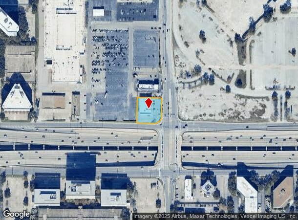 5631 Lyndon B Johnson Fwy, Dallas, TX Parcel Map