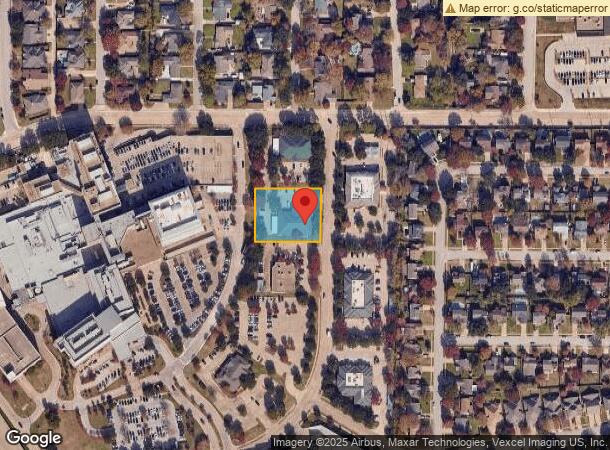 1602 Lancaster Dr, Grapevine, TX Parcel Map