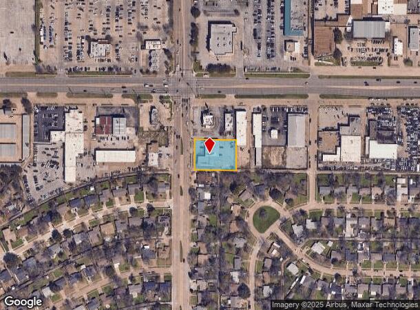  12406 Jupiter Rd, Dallas, TX Parcel Map