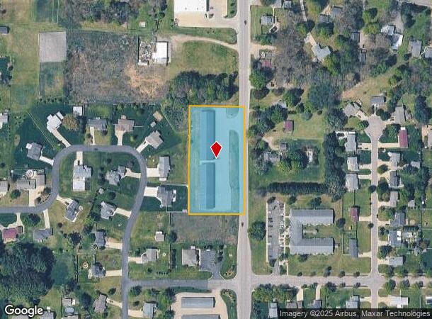 510 10Th St, Plainwell, MI Parcel Map