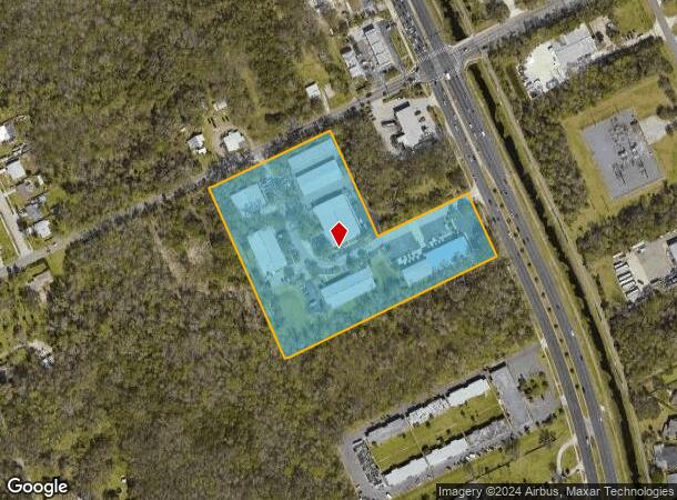  822 S Nova Rd, Daytona Beach, FL Parcel Map