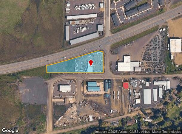  3789 Ne Diamond Lake Blvd, Roseburg, OR Parcel Map