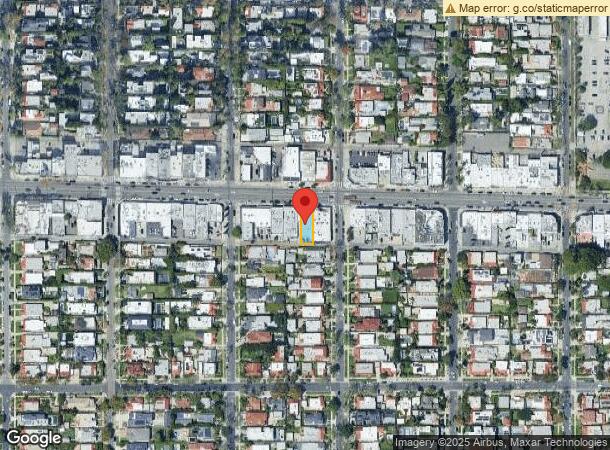  7308 Melrose Ave, Los Angeles, CA Parcel Map