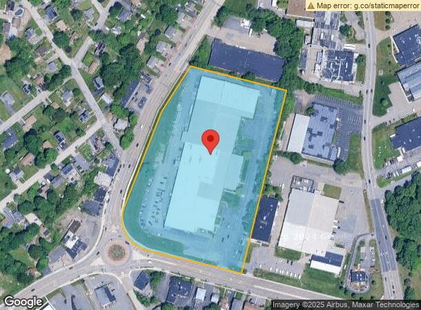  640 Lincoln St, Worcester, MA Parcel Map