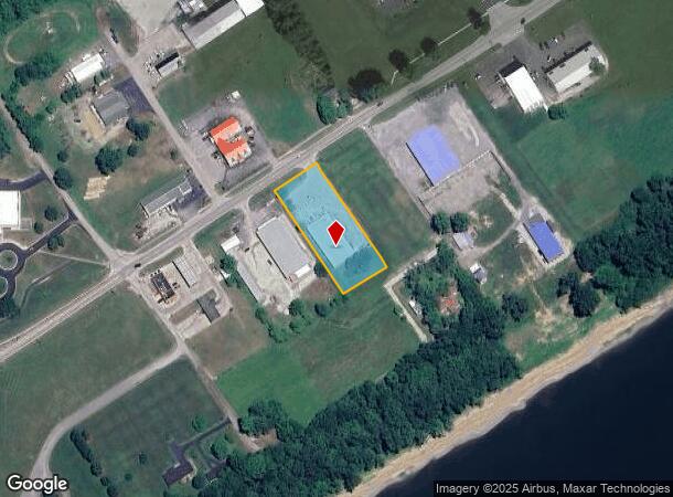  1057 W Main St, Vevay, IN Parcel Map