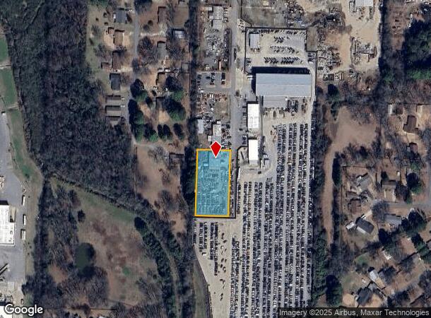  645 Simon St, Conway, AR Parcel Map