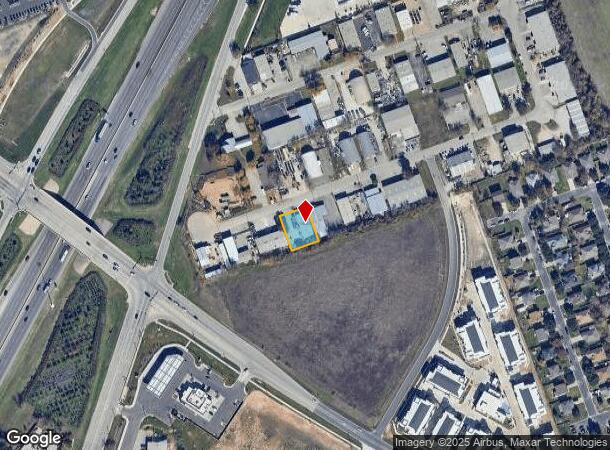  40108 Industrial Park Cir, Georgetown, TX Parcel Map