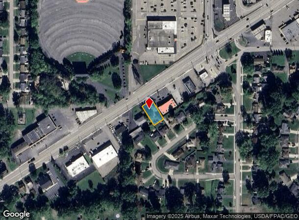  1932 Elm Rd Ne, Warren, OH Parcel Map