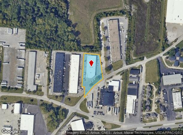  701 E 7Th Ave, Columbus, OH Parcel Map