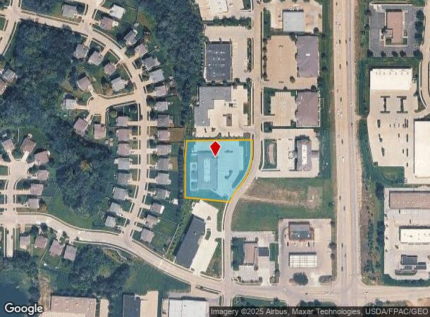  1230 N 205Th St, Elkhorn, NE Parcel Map