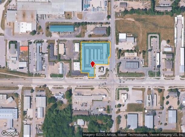  2223 Haskell Ave, Lawrence, KS Parcel Map