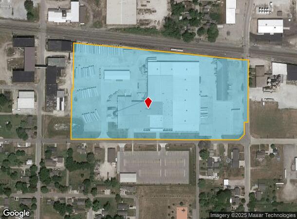  500 E Wabash Ave, Nappanee, IN Parcel Map