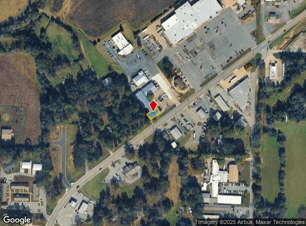 1300 N Center St, Lonoke, AR Parcel Map