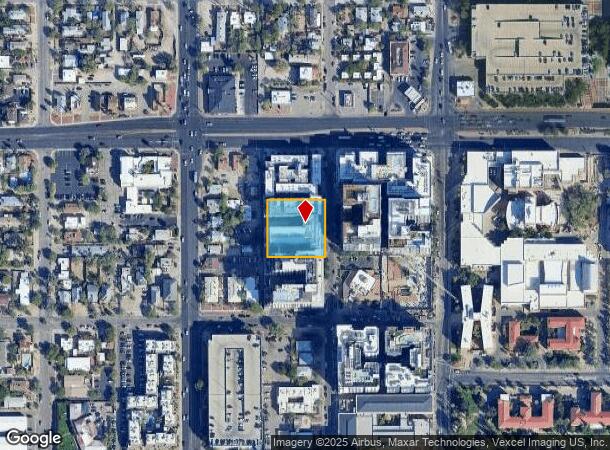 1021 N Tyndall Ave, Tucson, AZ Parcel Map