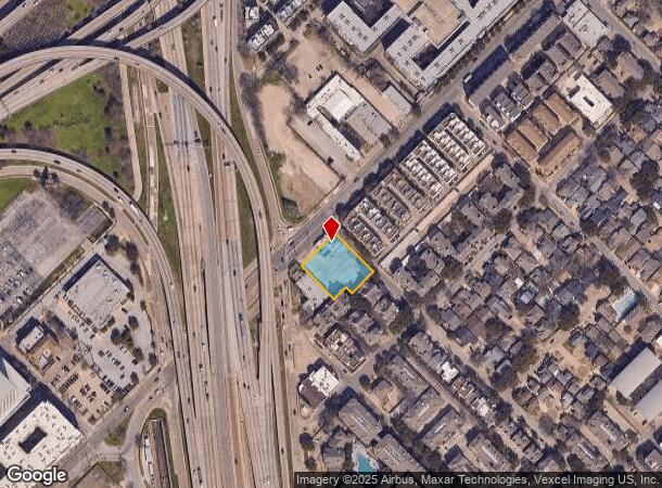  3030 Ross Ave, Dallas, TX Parcel Map