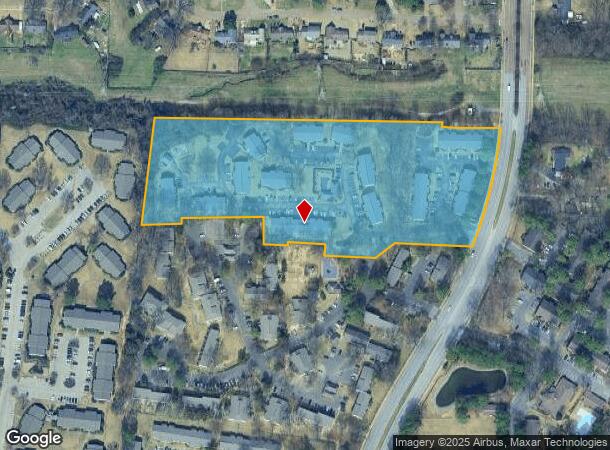  2245 Sycamore View Rd, Memphis, TN Parcel Map