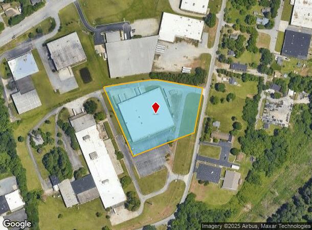  1908 S Elm St, High Point, NC Parcel Map