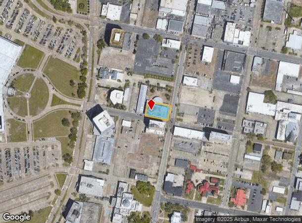 840 Ryan St, Lake Charles, LA Parcel Map