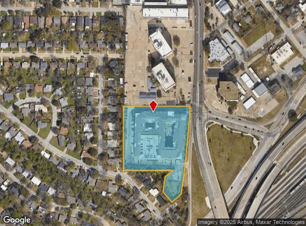4000 S Hulen St, Fort Worth, TX Parcel Map