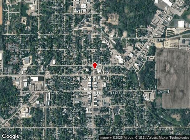  124 N Cochran Ave, Charlotte, MI Parcel Map