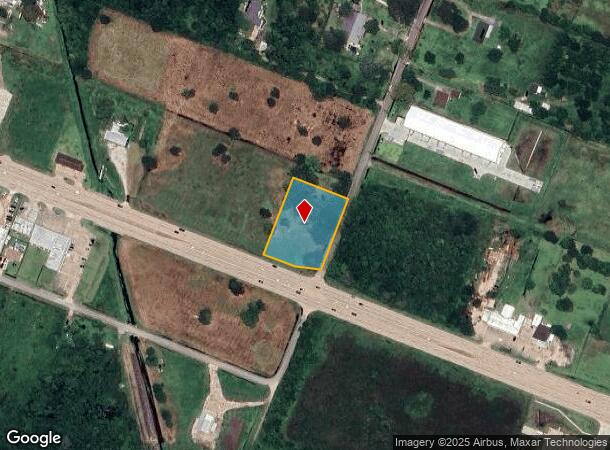  7302 Cemetary Rd, Manvel, TX Parcel Map