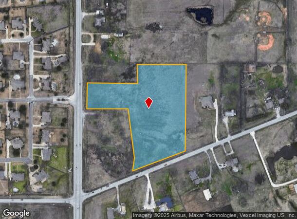 1805 S State Highway 156 S, Haslet, TX Parcel Map