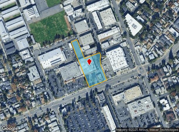  1011 W Alameda Ave, Burbank, CA Parcel Map