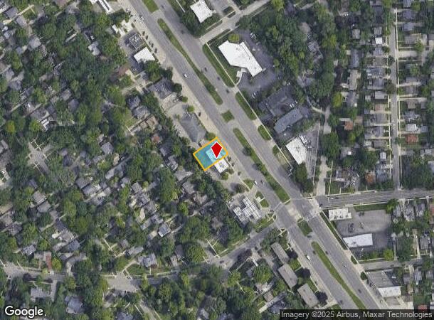  26075 Woodward Ave, Huntington Woods, MI Parcel Map