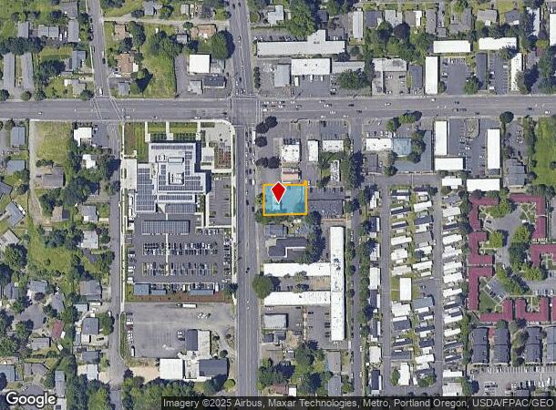  6060 Sw Hall Blvd, Beaverton, OR Parcel Map