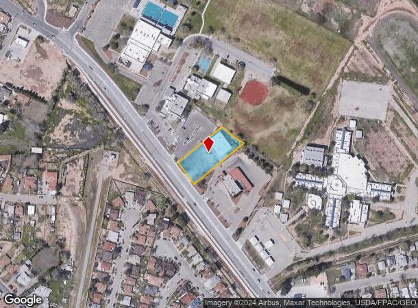  9341 Alameda Ave, El Paso, TX Parcel Map