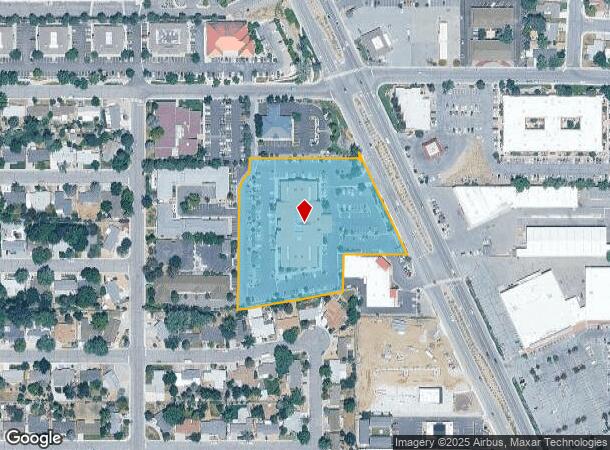  2874 N Carson St, Carson City, NV Parcel Map