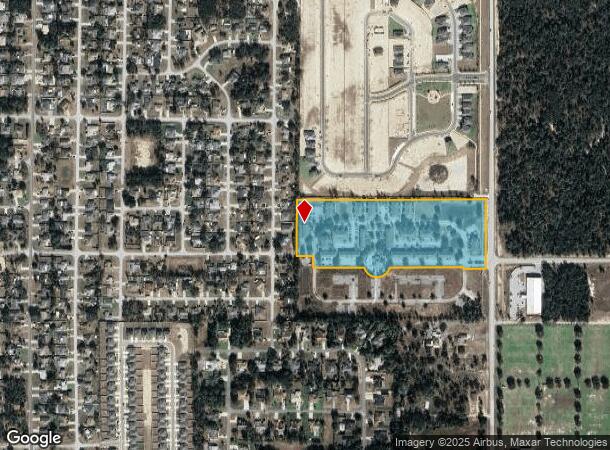  14512 Naimisha Loop, Spring Hill, FL Parcel Map