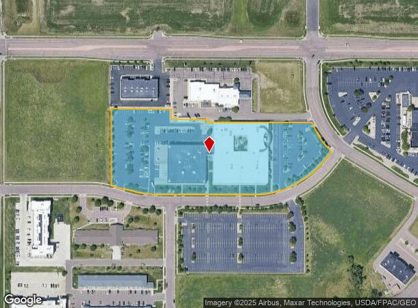  3901 N Louise Ave, Sioux Falls, SD Parcel Map