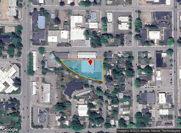  1515 N 2Nd St, Coeur D Alene, ID Parcel Map