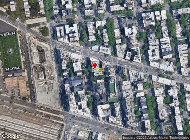  507 Clinton Ave, Brooklyn, NY Parcel Map