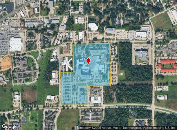 605 Holderrieth Blvd, Tomball, TX Parcel Map