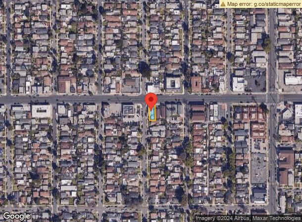  1048 E South St, Long Beach, CA Parcel Map