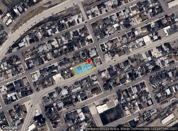  1225 9Th St, Rock Springs, WY Parcel Map