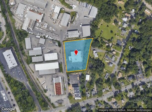 53 Evans Dr, Stoughton, MA Parcel Map